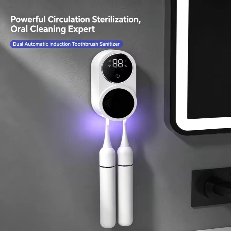 PureGuard UV™ Automatic UV Toothbrush Sanitizer & Dryer