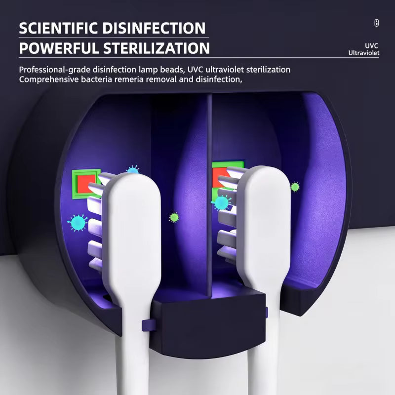 PureGuard UV™ Automatic UV Toothbrush Sanitizer & Dryer
